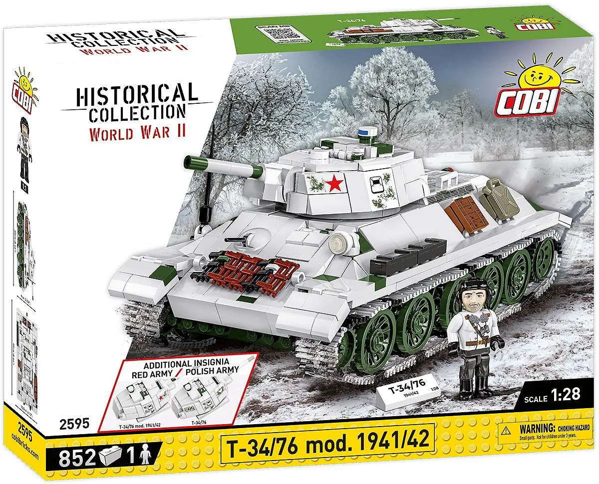 COBI 2595 T-34/76 mod. 1941/42