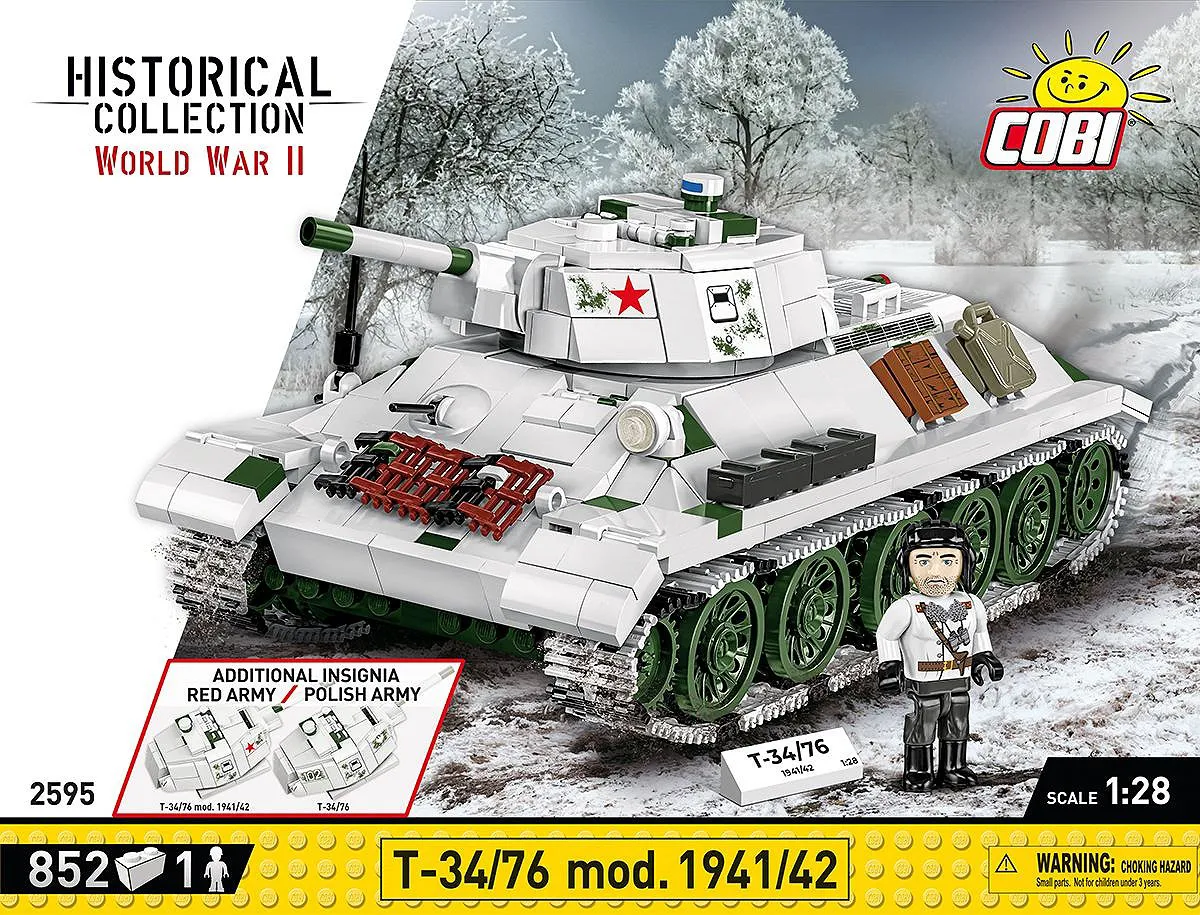 COBI 2595 T-34/76 mod. 1941/42