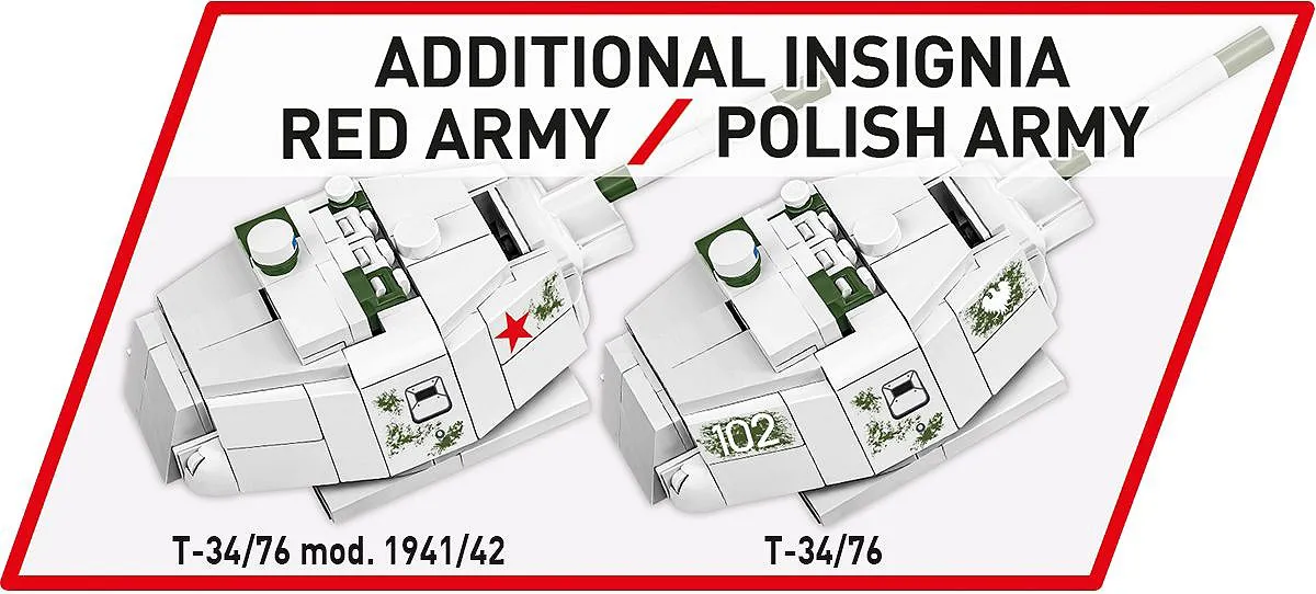COBI 2595 T-34/76 mod. 1941/42