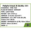 COBI 2596 PzKpfw II Ausf.B (Sd.Kfz.121) - Limited Edition