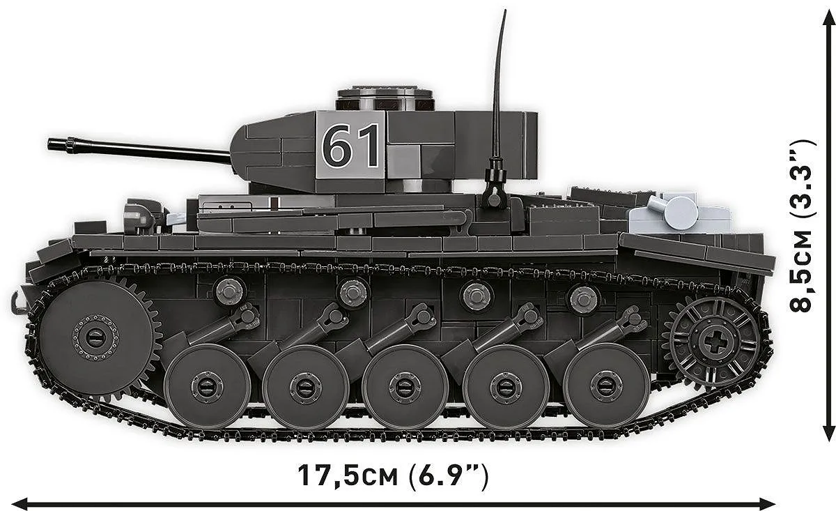 COBI 2597 Panzerkampfwagen II Ausf. F