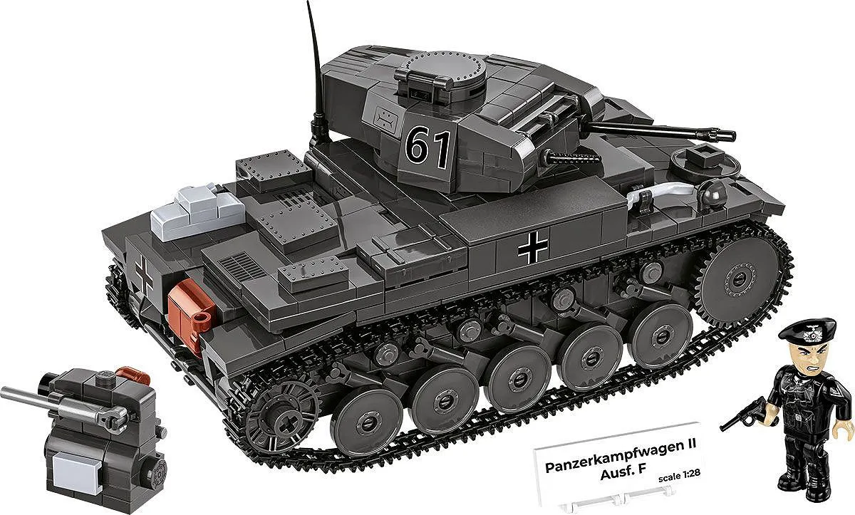 COBI 2597 Panzerkampfwagen II Ausf. F