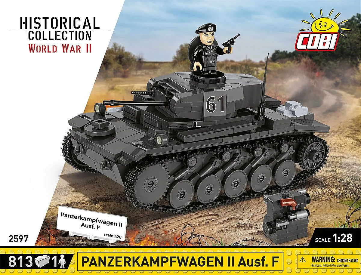 COBI 2597 Panzerkampfwagen II Ausf. F