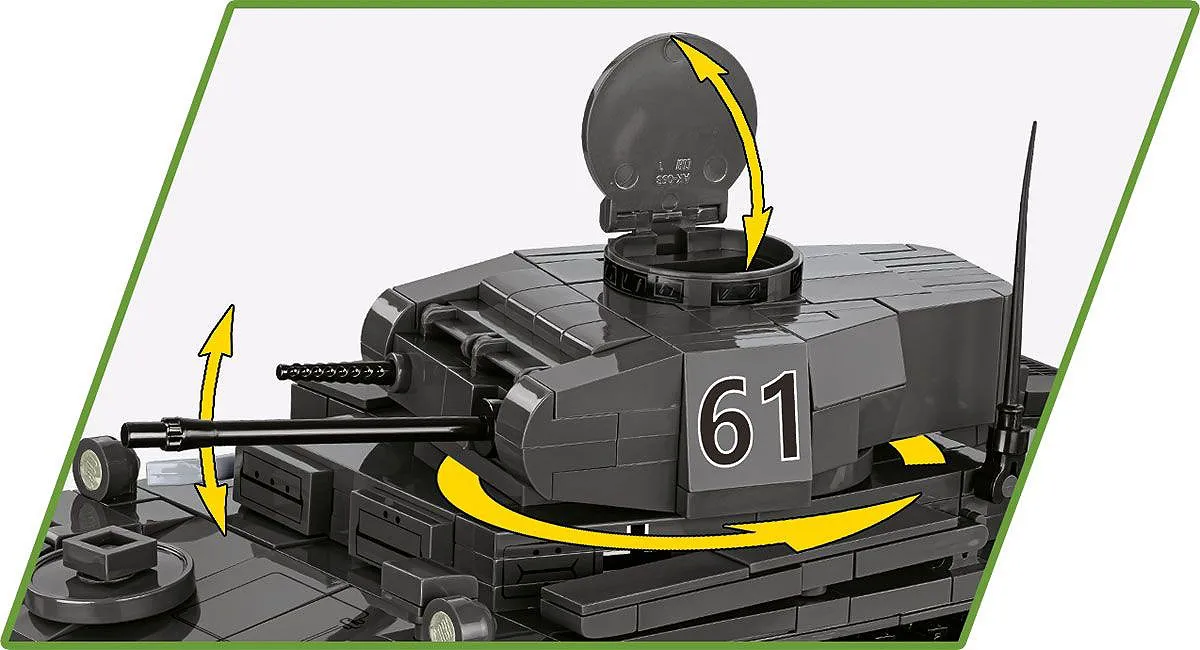 COBI 2597 Panzerkampfwagen II Ausf. F