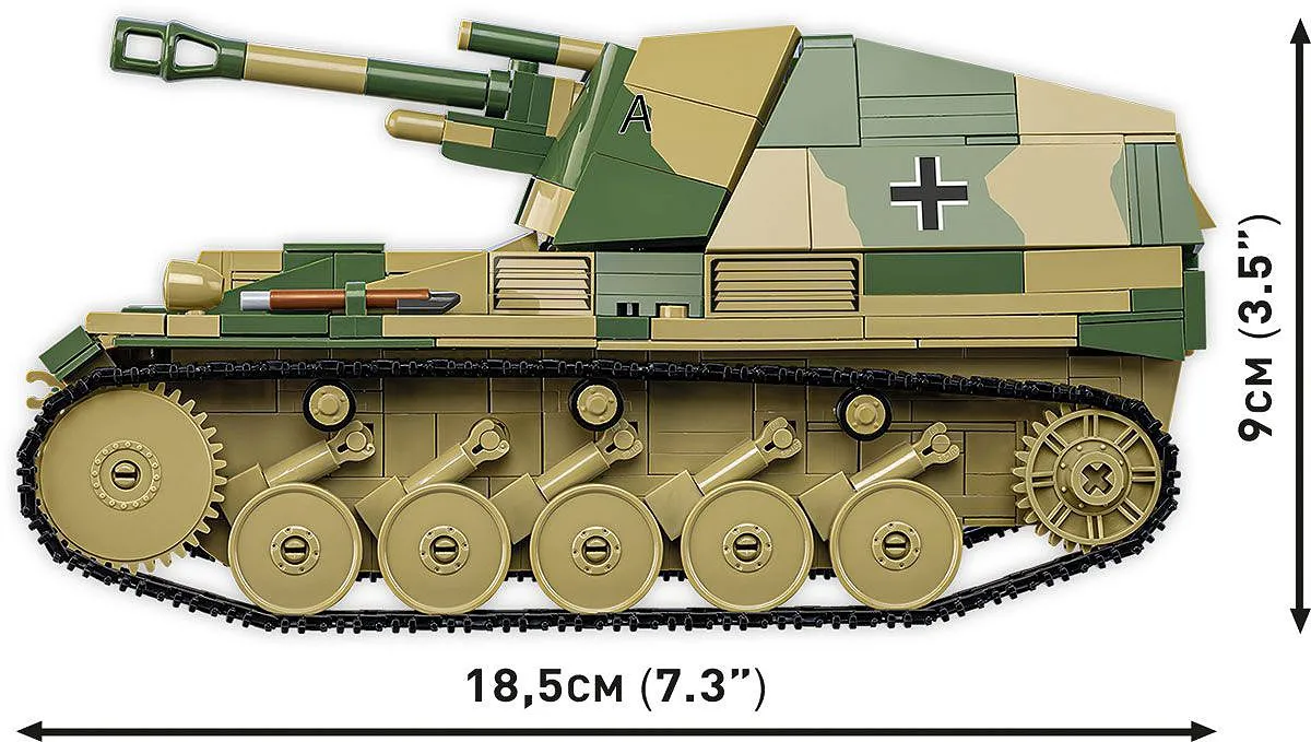 COBI 2598 Sd.Kfz.124 Wespe - Executive Edition
