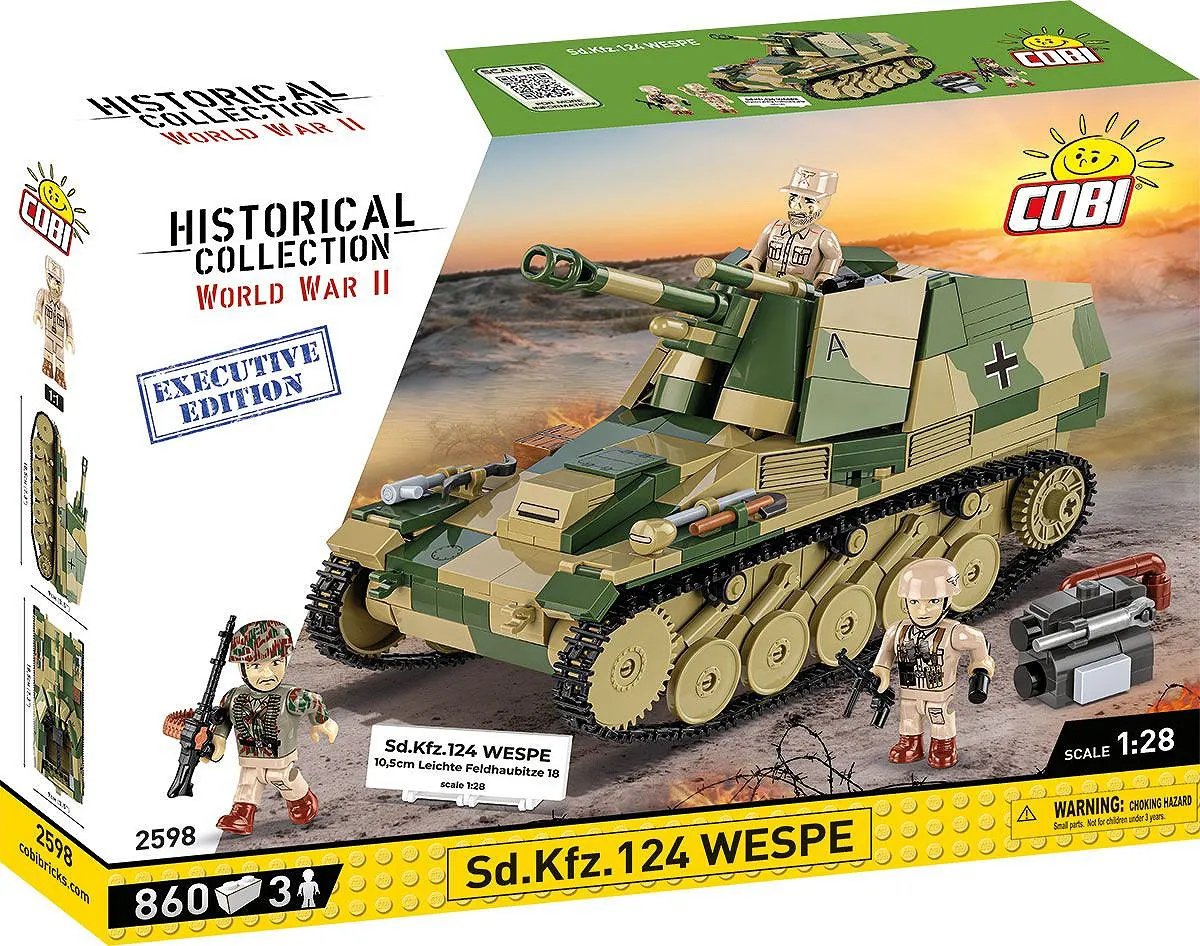 COBI 2598 Sd.Kfz.124 Wespe - Executive Edition