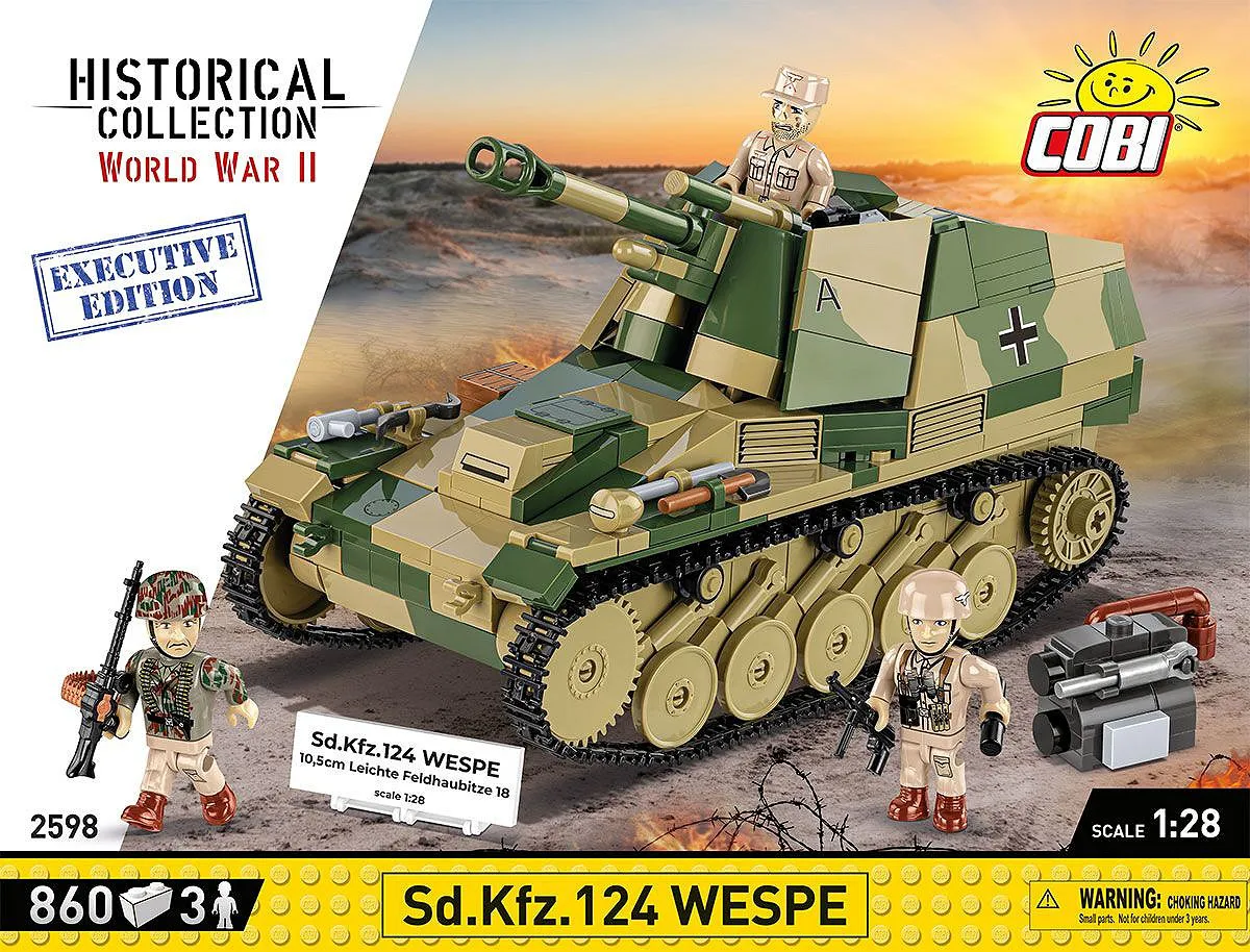 COBI 2598 Sd.Kfz.124 Wespe - Executive Edition