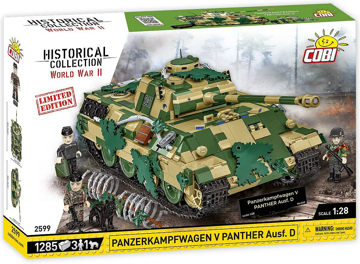 COBI 2599 Panzerkampfwagen V Panther Ausf. D - Limited Edition
