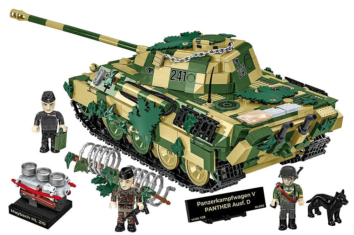 COBI 2599 Panzerkampfwagen V Panther Ausf. D - Limited Edition