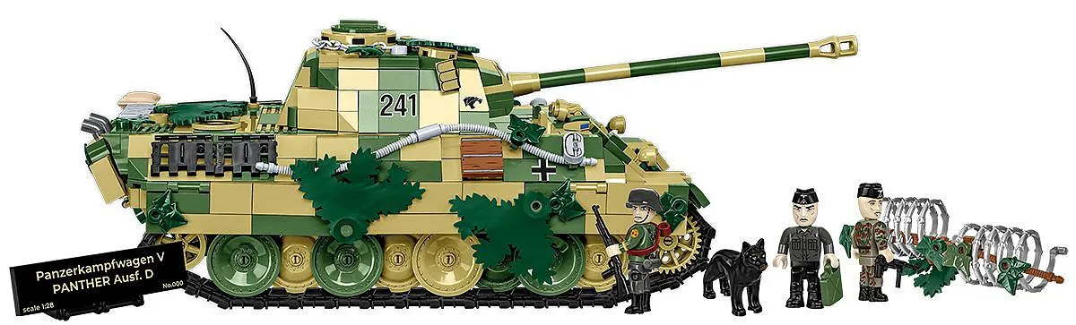 COBI 2599 Panzerkampfwagen V Panther Ausf. D - Limited Edition