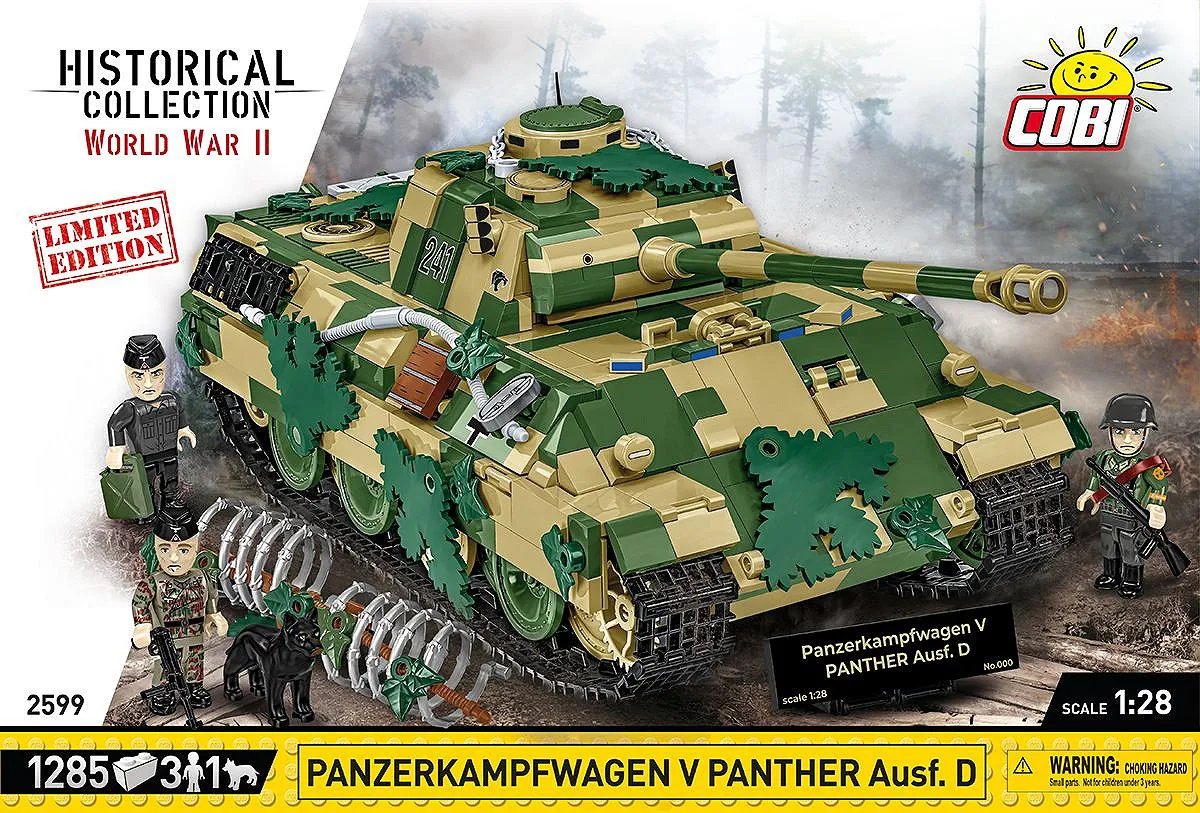 COBI 2599 Panzerkampfwagen V Panther Ausf. D - Limited Edition
