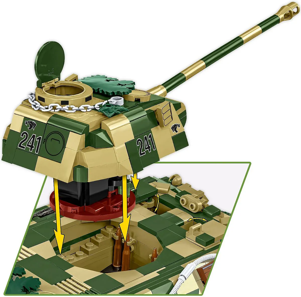 COBI 2599 Panzerkampfwagen V Panther Ausf. D - Limited Edition