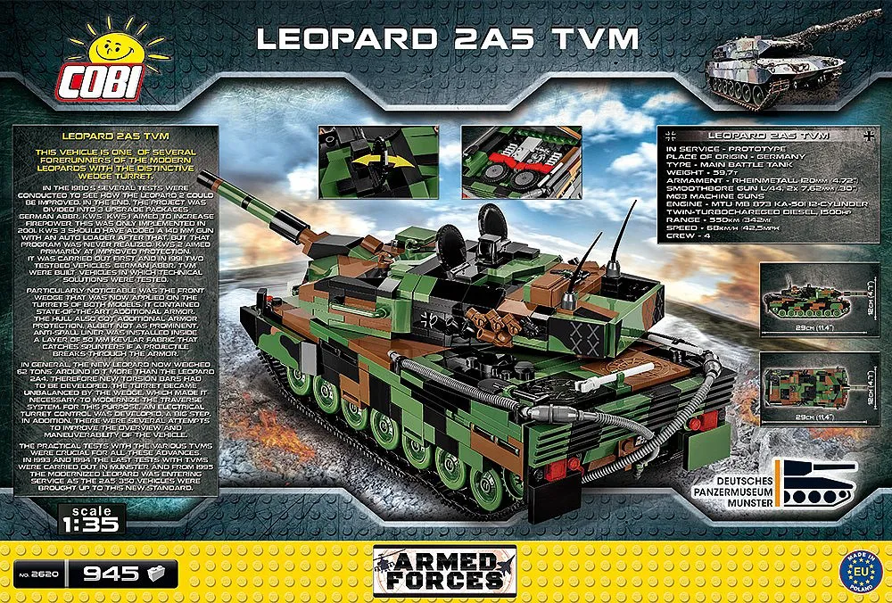 COBI 2620 Leopard 2A5 TVM