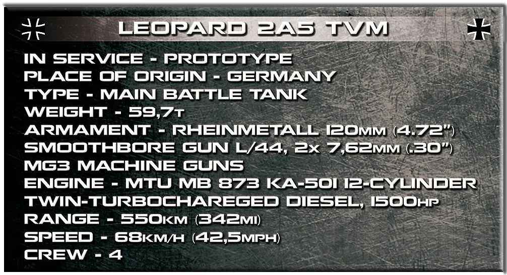 COBI 2620 Leopard 2A5 TVM