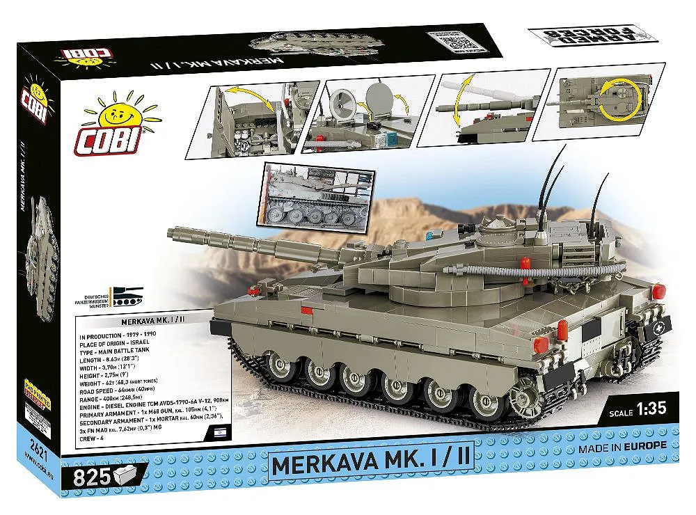 COBI 2621 Merkava Mk. 1/2