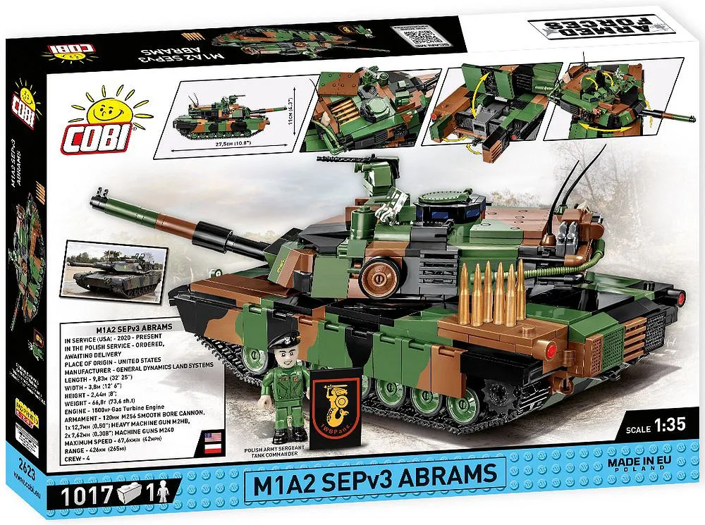COBI 2623 M1A2 SEPv3 Abrams