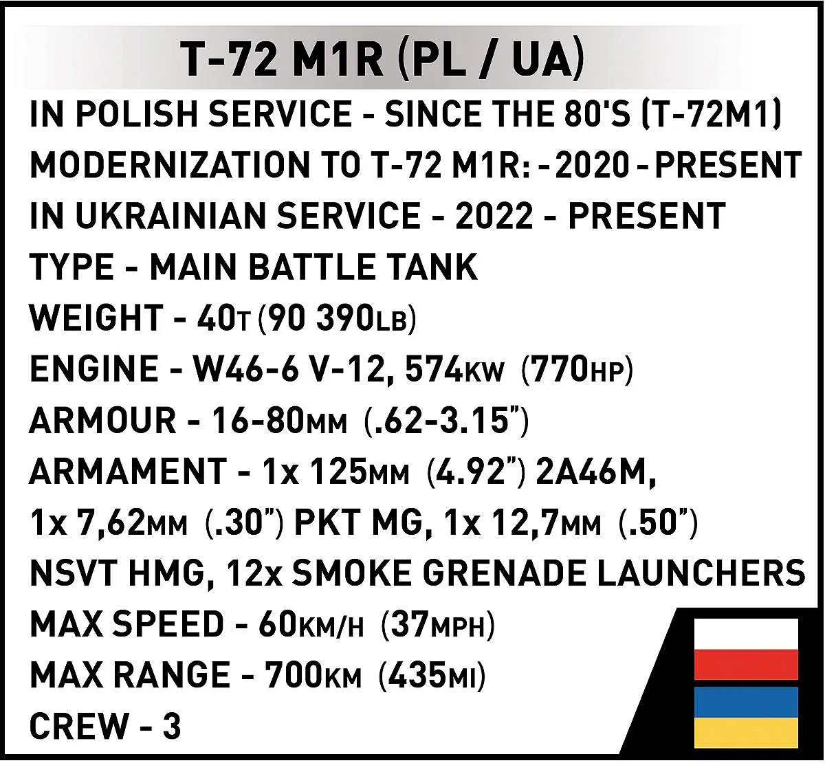 COBI 2624 T-72M1R (PL/UA)