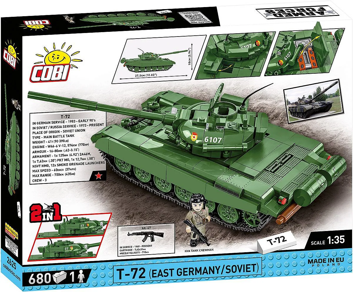 COBI 2625 T-72 (East Germany/Soviet)
