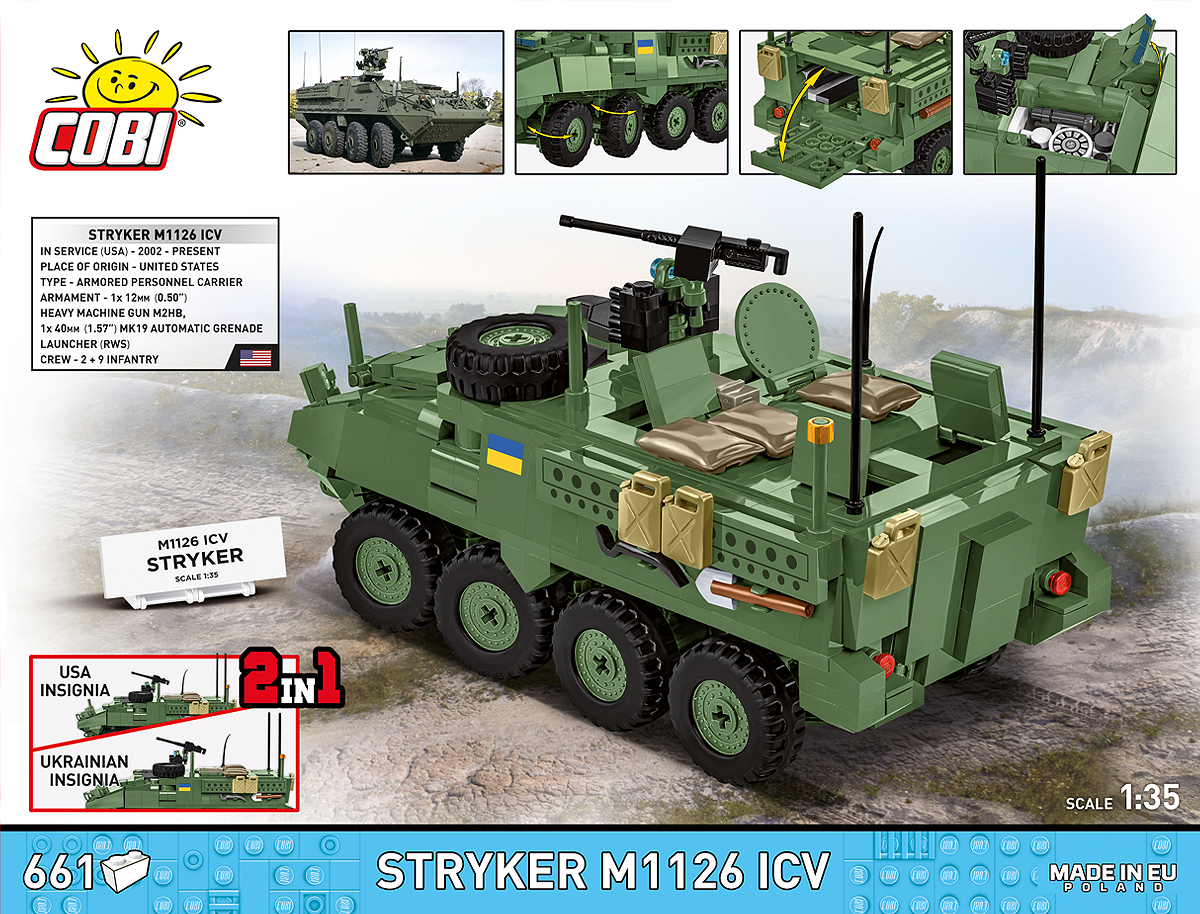 COBI 2635 Stryker M1126 ICV