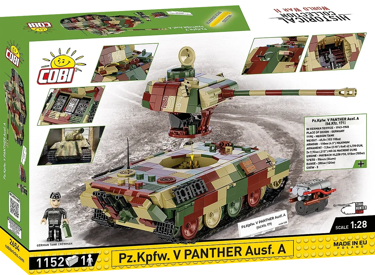 COBI 2654 Pz.Kpfw. V Panther Ausf. A
