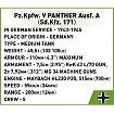 COBI 2654 Pz.Kpfw. V Panther Ausf. A