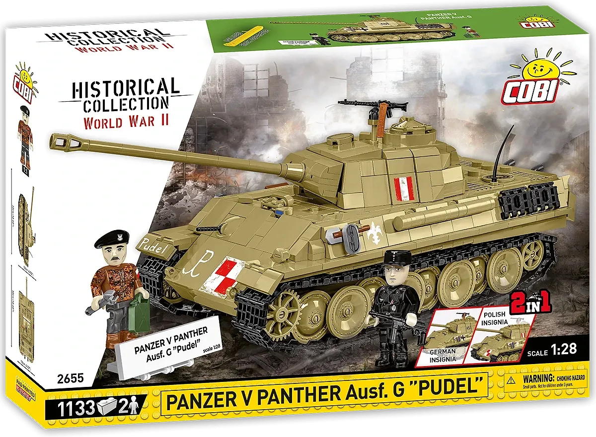 COBI 2655 Panzer V Panther Ausf. G "Pudel"