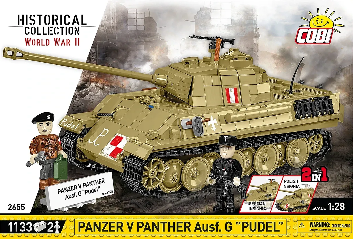 COBI 2655 Panzer V Panther Ausf. G "Pudel"