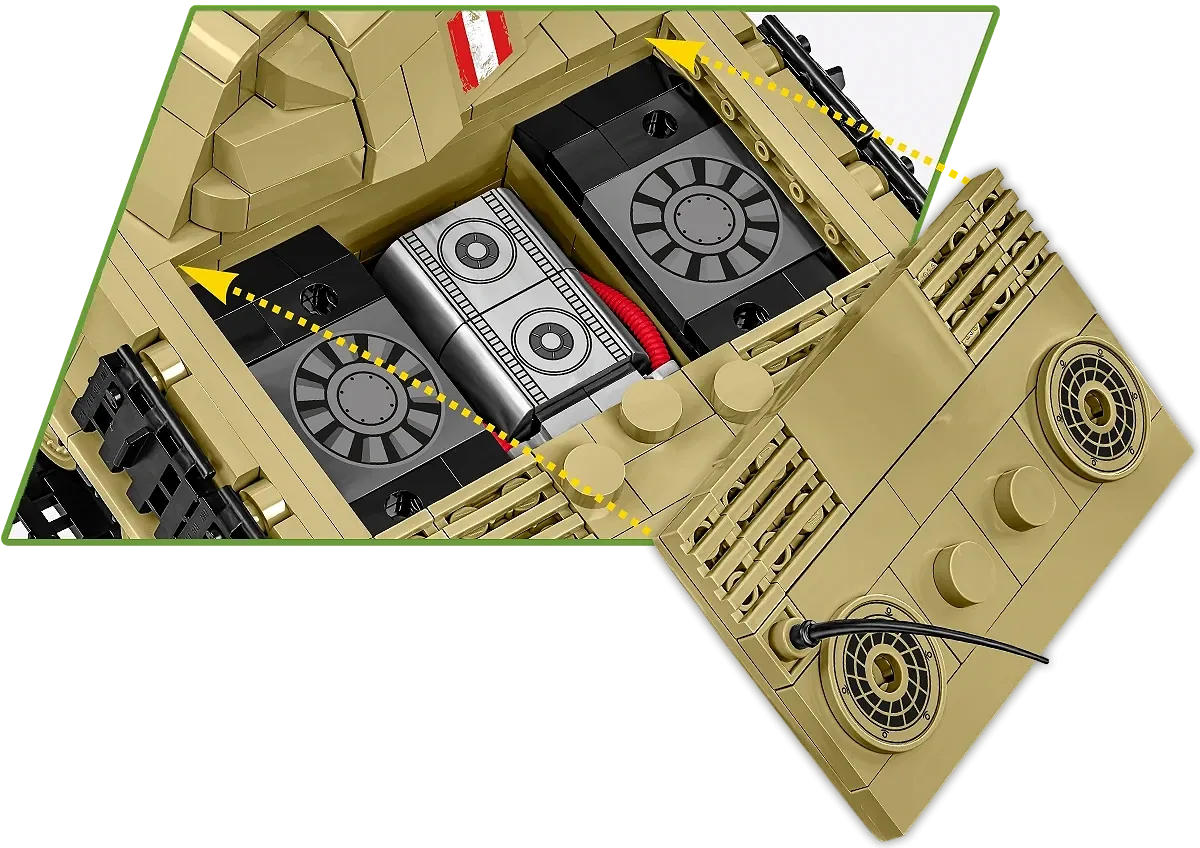 COBI 2655 Panzer V Panther Ausf. G "Pudel"