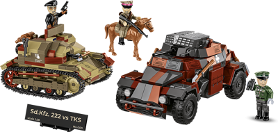 COBI 2656 Sd.Kfz. 222 vs TKS (September 1939) - Limited Edition