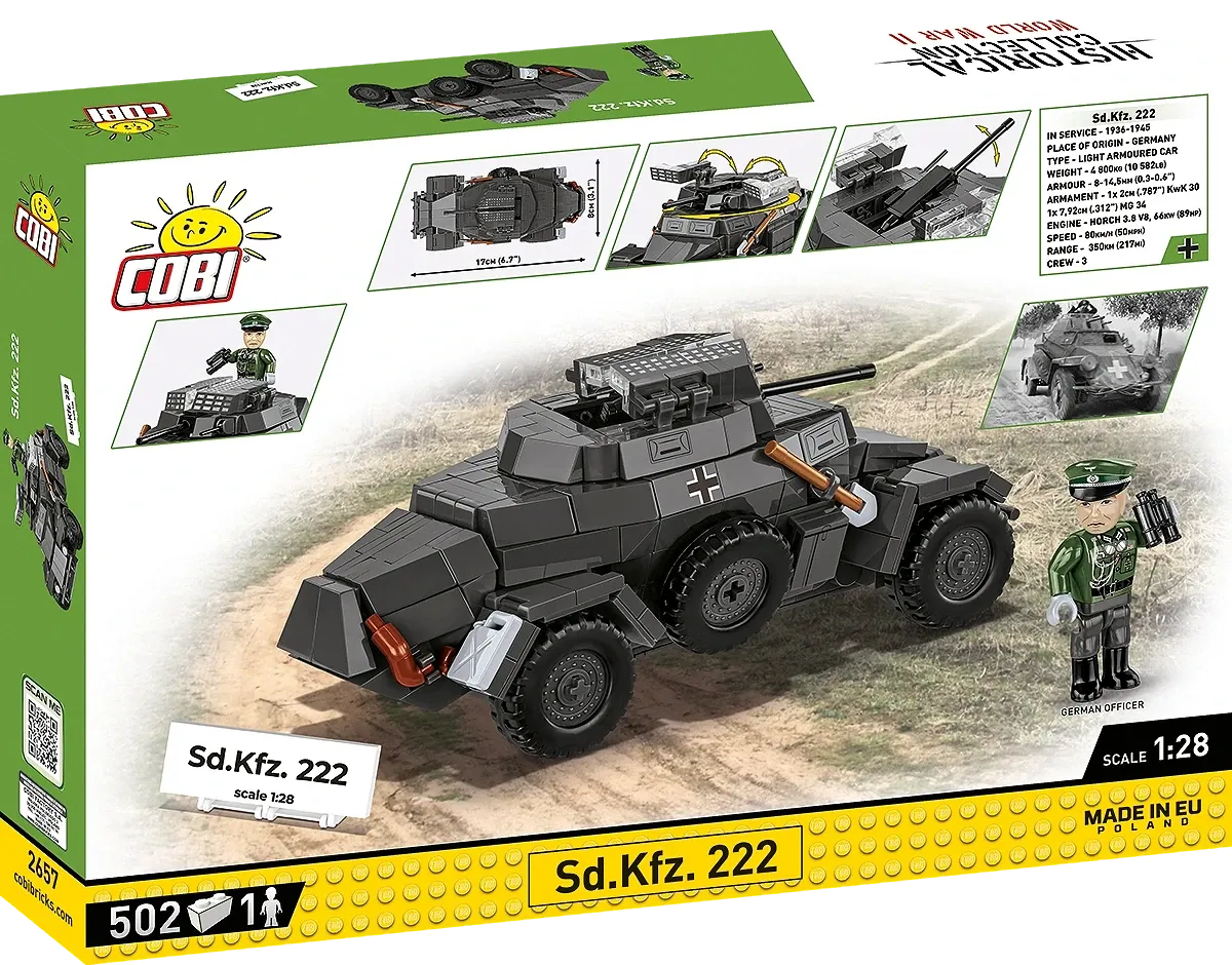COBI 2657 Sd.Kfz. 222