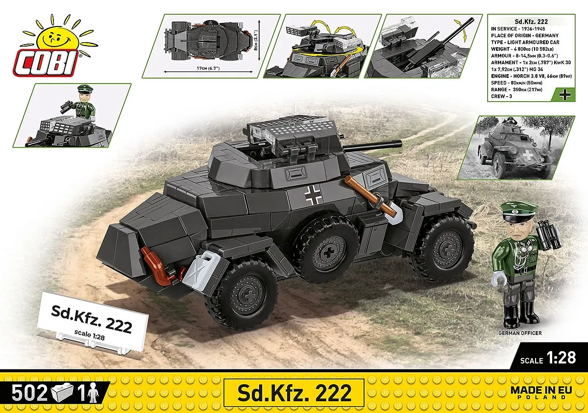 COBI 2657 Sd.Kfz. 222