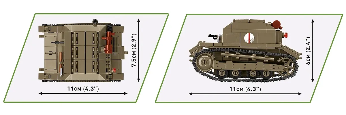 COBI 2658 Tankette TK-3