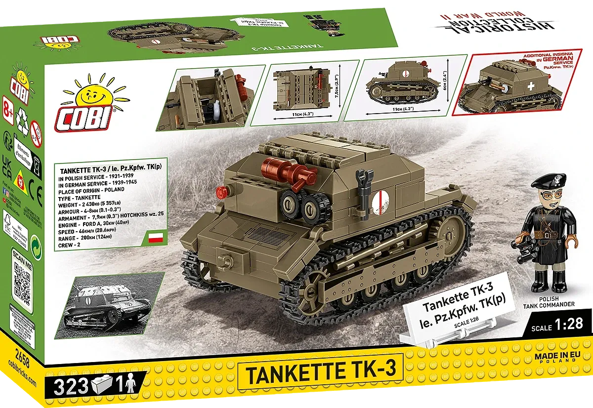 COBI 2658 Tankette TK-3
