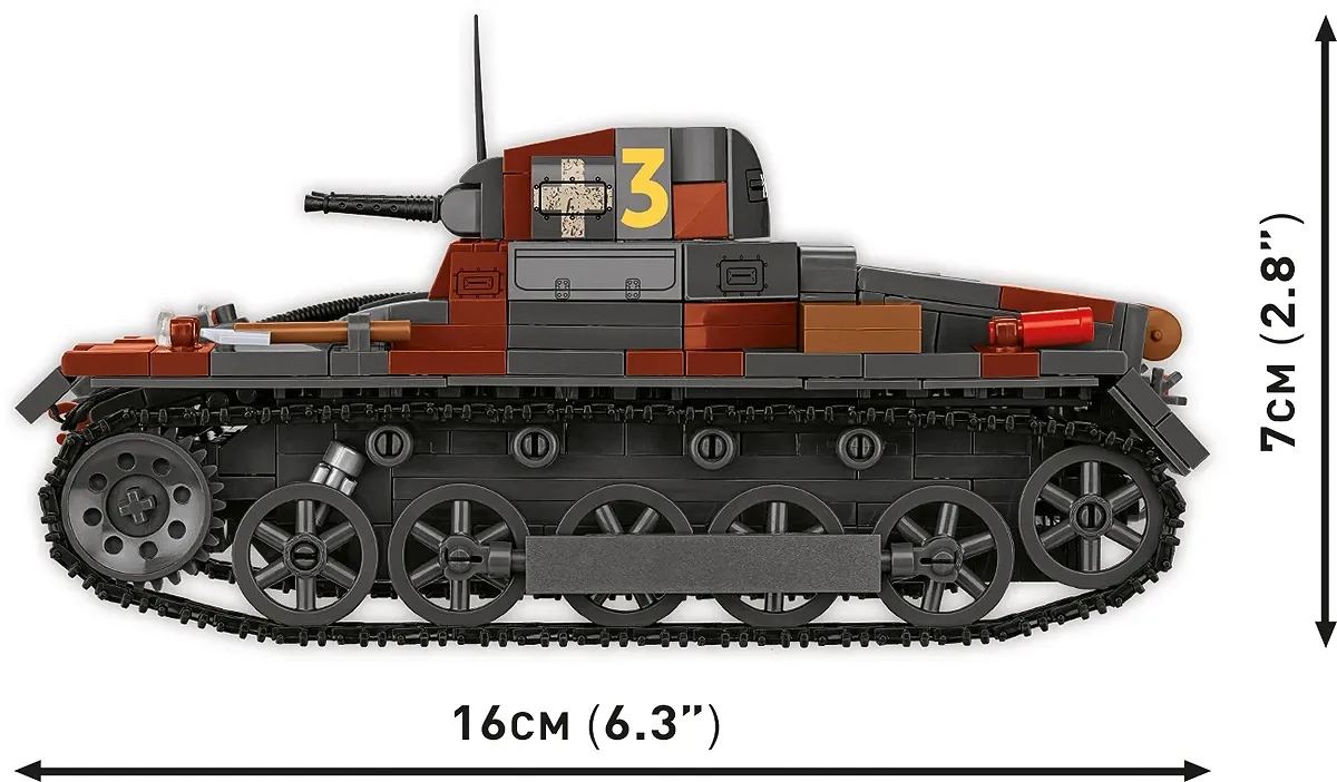 COBI 2659 Panzer I vs 7TP DW (September 1939) - Limited Edition