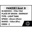 COBI 2659 Panzer I vs 7TP DW (September 1939) - Limited Edition