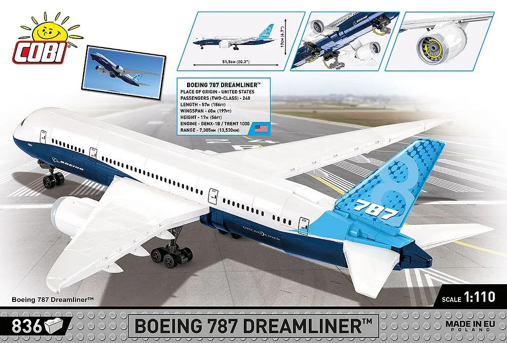 COBI 26603 Boeing 787 Dreamliner