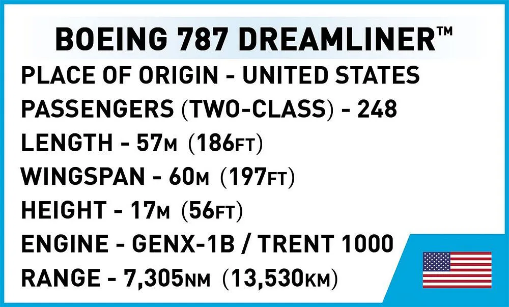 COBI 26603 Boeing 787 Dreamliner