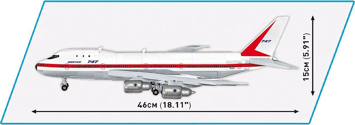 COBI 26609 Boeing 747 Erstflug 1969