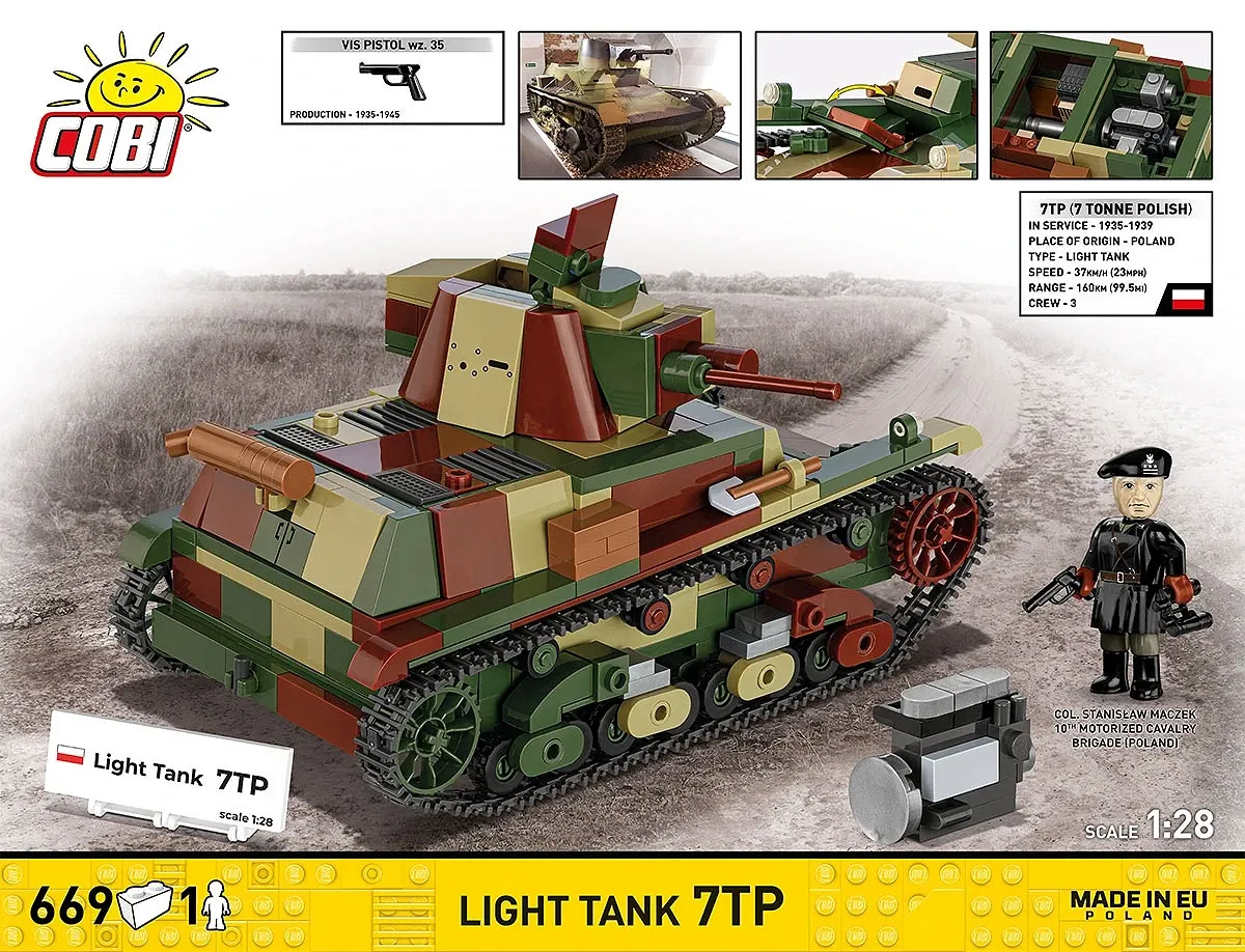 COBI 2661 Leichter Panzer 7TP