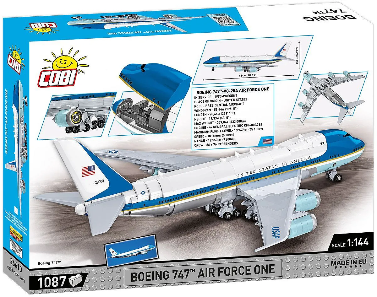 COBI 26610 Boeing 747 Air Force One
