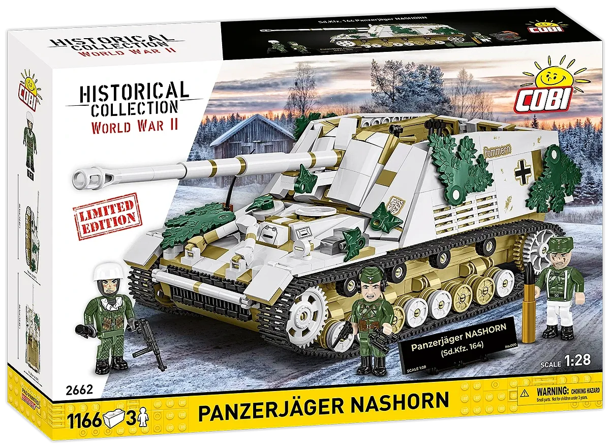 COBI 2662 Panzerjäger Nashorn - Limited Edition