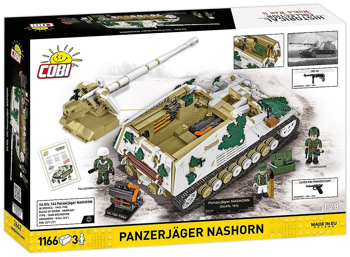 COBI 2662 Panzerjäger Nashorn - Limited Edition