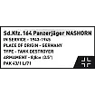 COBI 2662 Panzerjäger Nashorn - Limited Edition