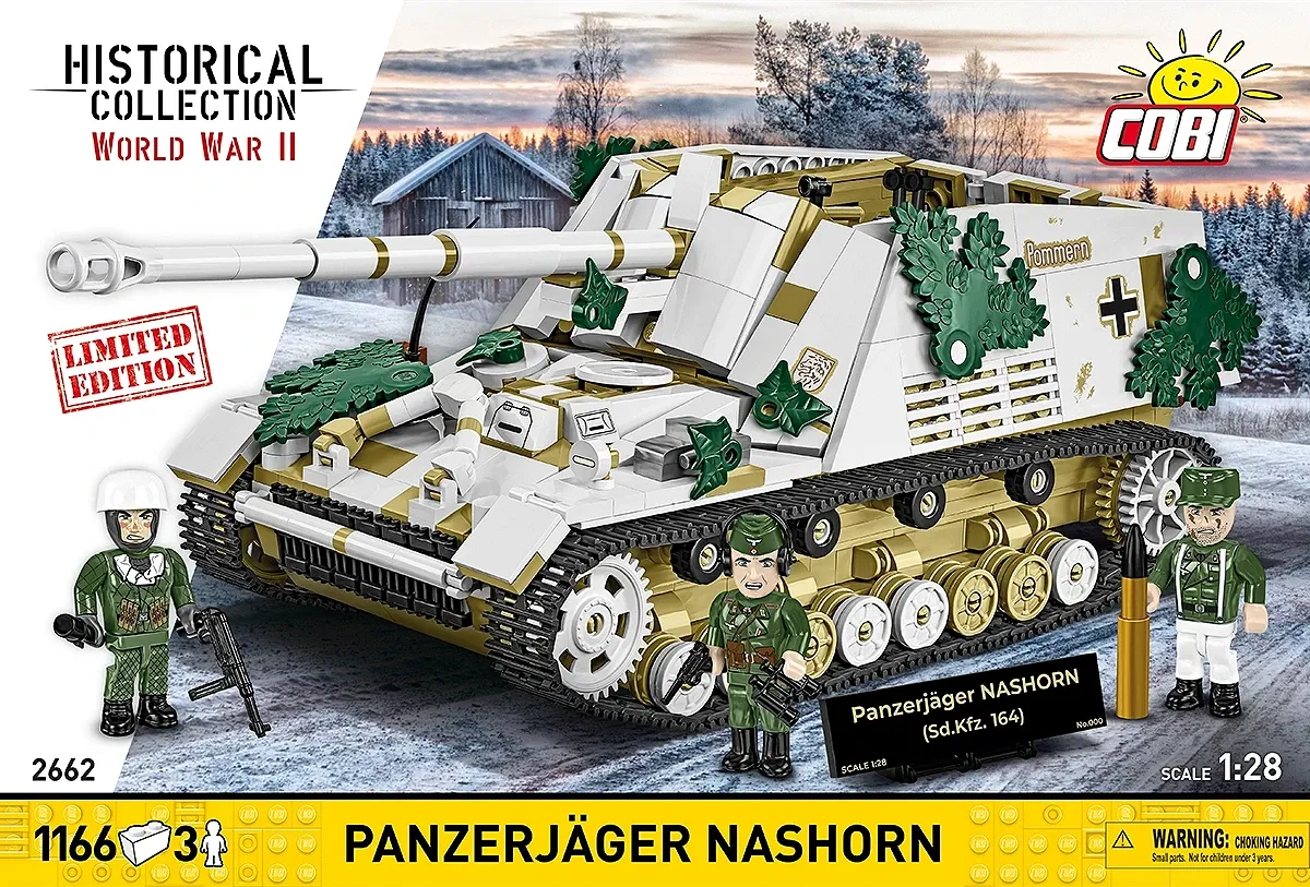 COBI 2662 Panzerjäger Nashorn - Limited Edition