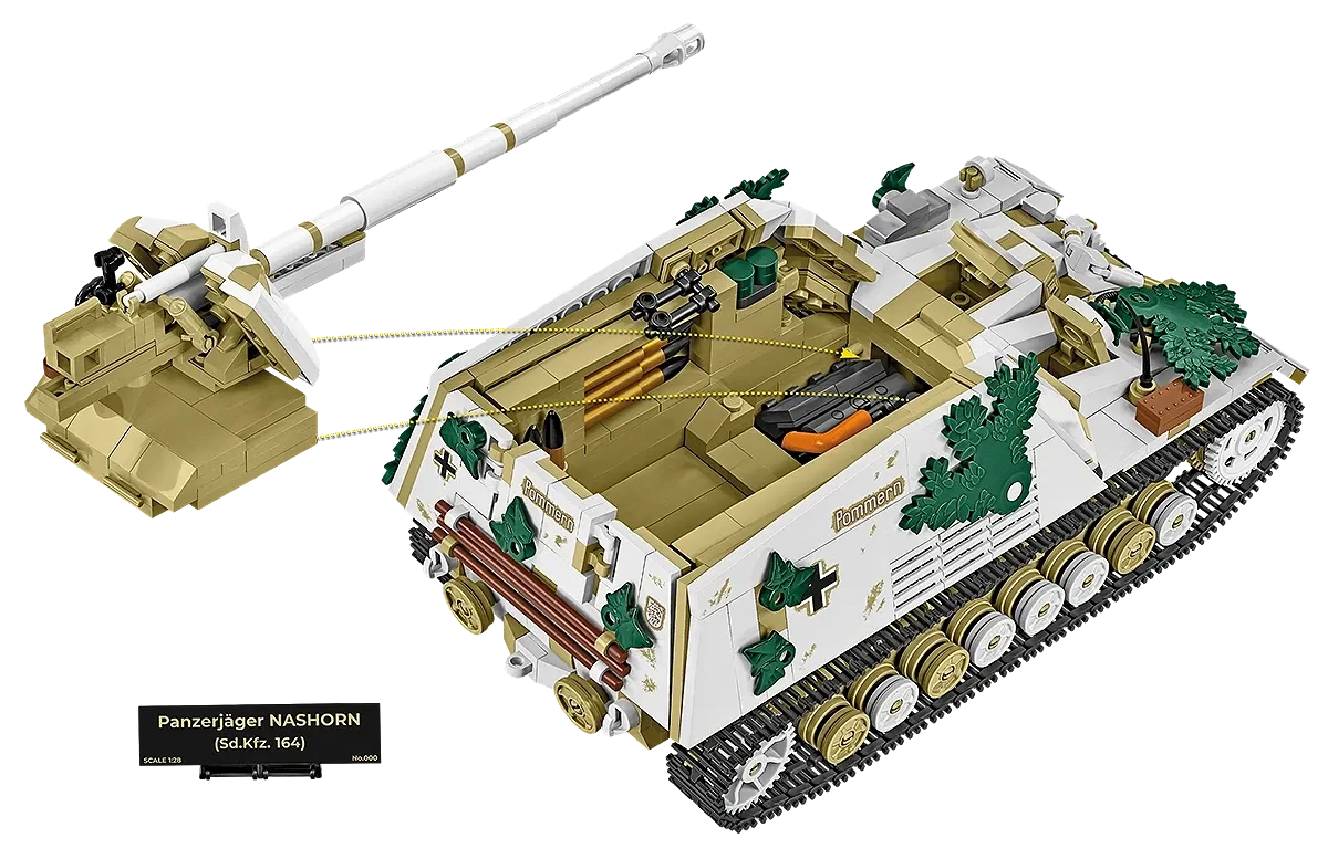 COBI 2662 Panzerjäger Nashorn - Limited Edition