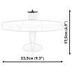 COBI 26620 Cessna 172 Skyhawk-Weiß