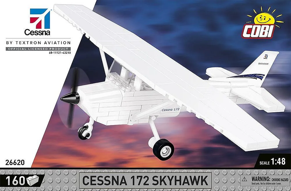 COBI 26620 Cessna 172 Skyhawk-Weiß