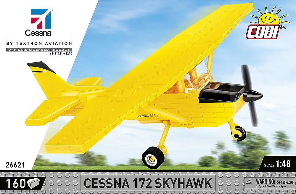 COBI 26621 Cessna 172 Skyhawk-Gelb