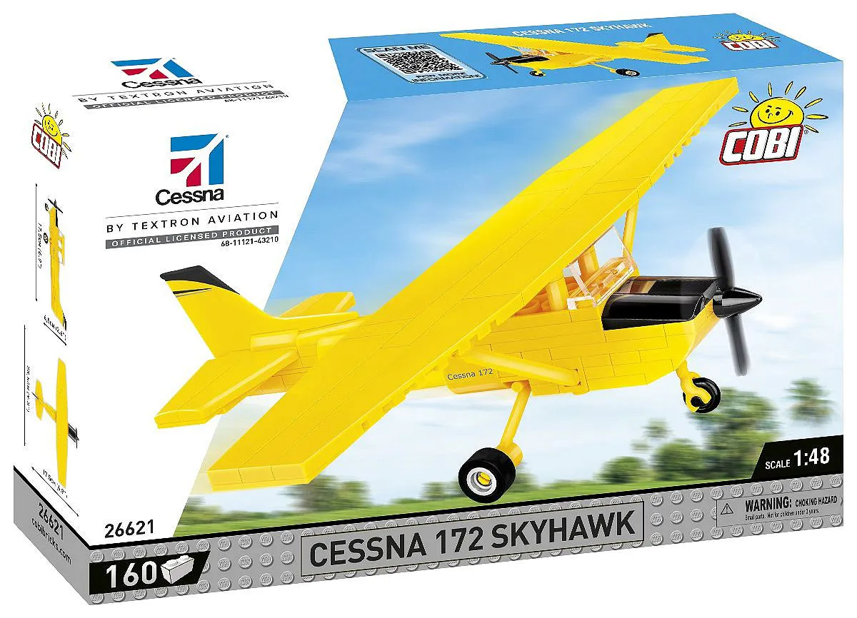 COBI 26621 Cessna 172 Skyhawk-Gelb