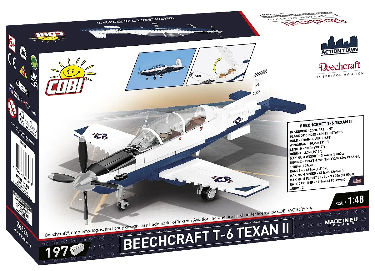 COBI 26624 Beechcraft T-6 Texan II